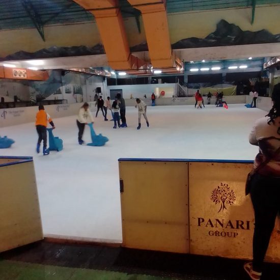 Ice-skating in Nairobi