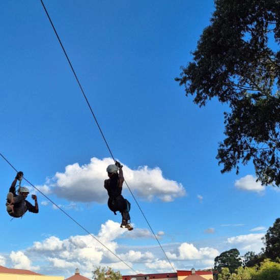 Ziplining in Nairobi